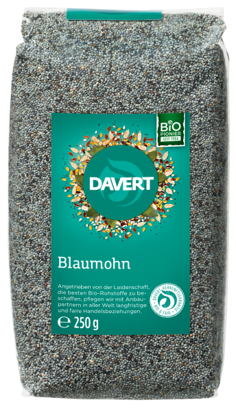 Dampfmohn gemahlener Blaumohn 200g