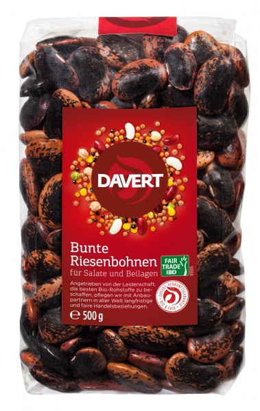 Bunte Riesenbohnen Fair Trade IBD 500g
