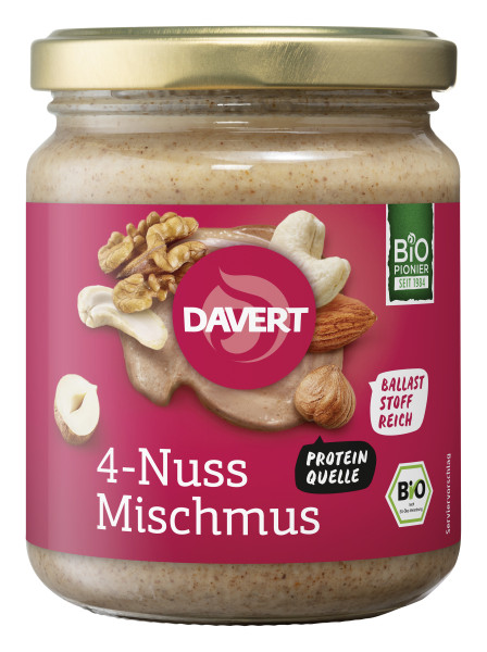 4-Nuss-Mischmus 250g