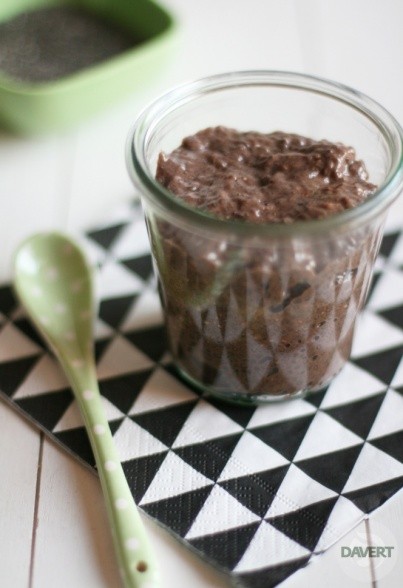 Chia-Pudding schoko