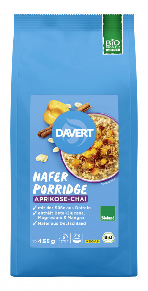 XL Porridge Aprikose-Chai Bioland 455 g
