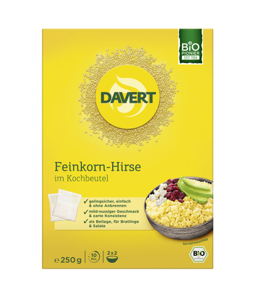 Feinkorn-Hirse im Kochbeutel 250g