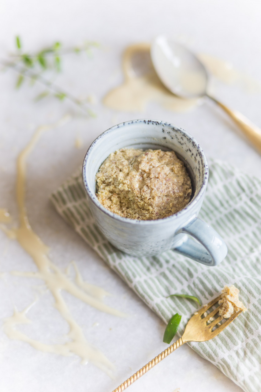 Peanut Blondie in a mug