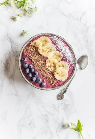 Red Smoothie Bowl