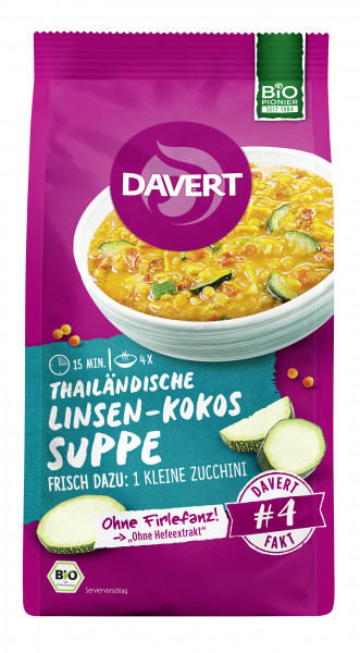 Thailändische Linsen-Kokos-Suppe 170g