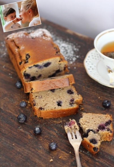 Blaubeerkuchen mit Chia von Carrots for Claire