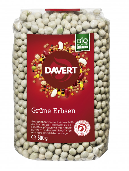 Grüne Erbsen 500g