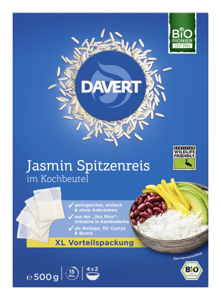 Jasmin Spitzenreis im Kochbeutel Ibis Rice 500g